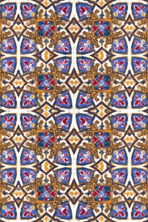 几何印花华亿平台图片