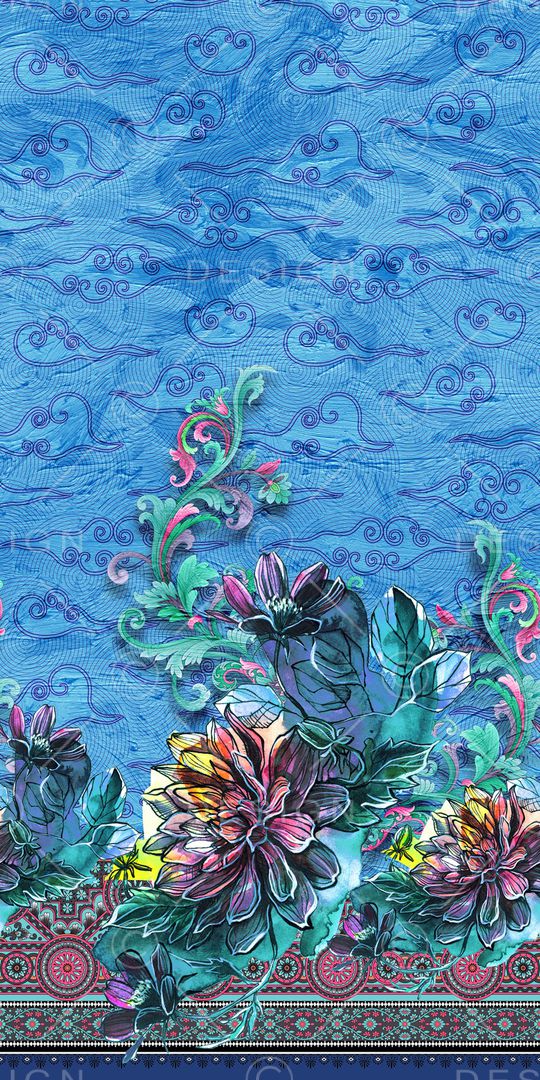 定位花印花华亿平台图片