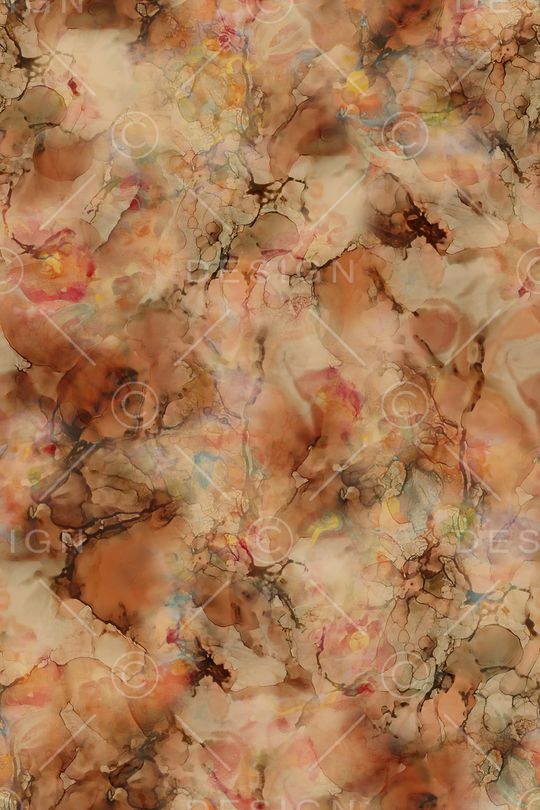 抽象花卉印花华亿平台图片