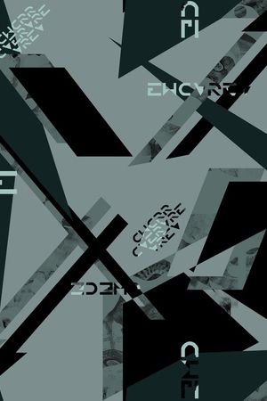 几何印花华亿平台图片