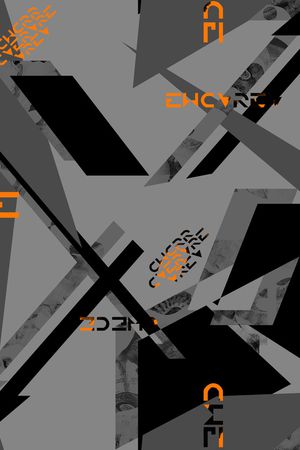 几何印花华亿平台图片