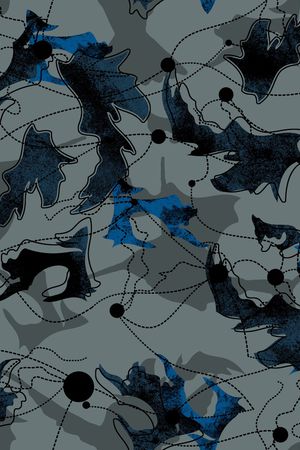 几何印花华亿平台图片