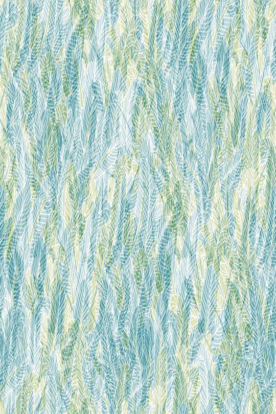 绿植树叶印花华亿平台图片