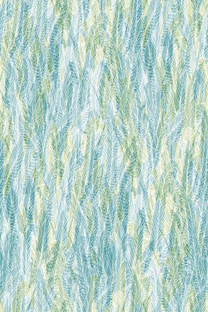 绿植树叶印花华亿平台图片