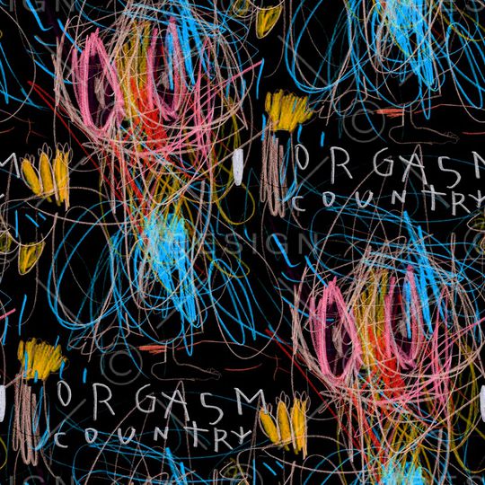 涂鸦印花华亿平台图片