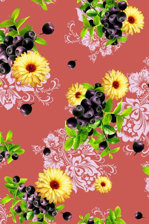 水果印花华亿平台图片