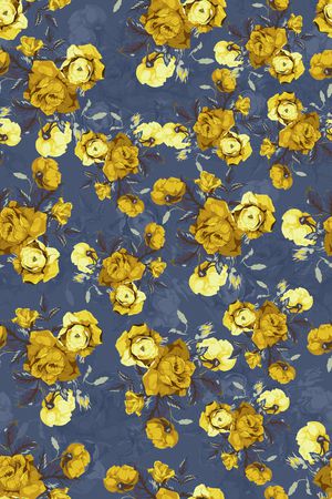 绿植树叶印花华亿平台图片