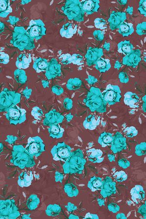 绿植树叶印花华亿平台图片