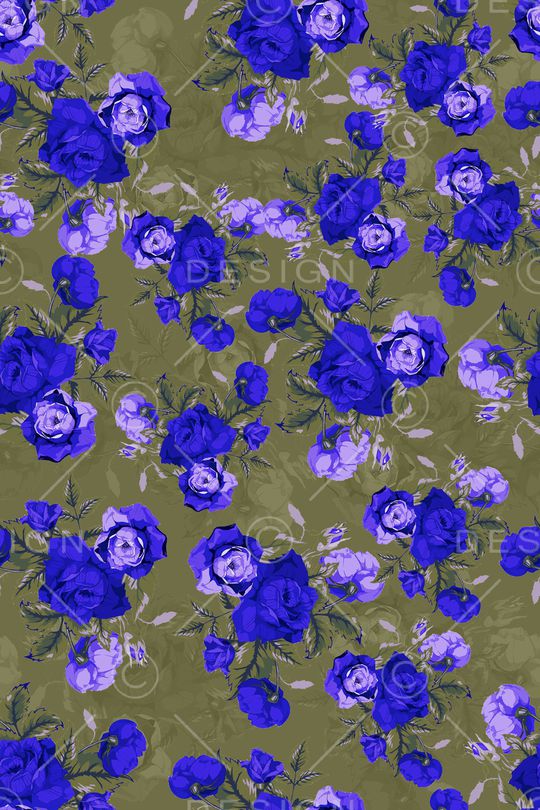 绿植树叶印花华亿平台图片