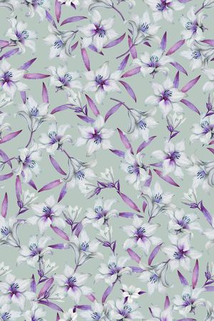 绿植树叶印花华亿平台图片