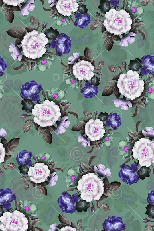 菊花印花华亿平台图片