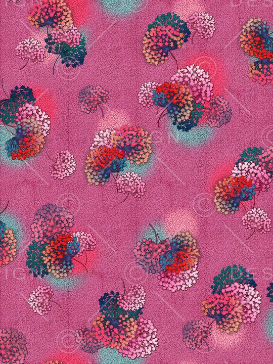 小清新印花华亿平台图片