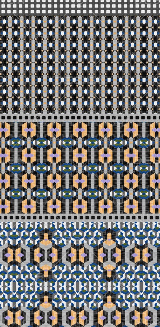 几何印花华亿平台图片