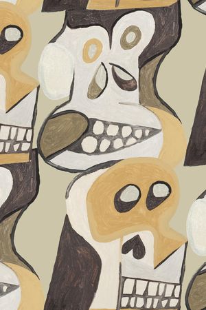 抽象印花华亿平台图片