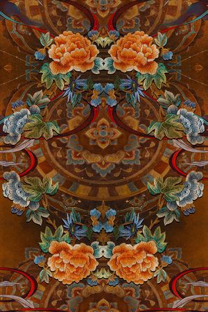 香云纱印花华亿平台图片