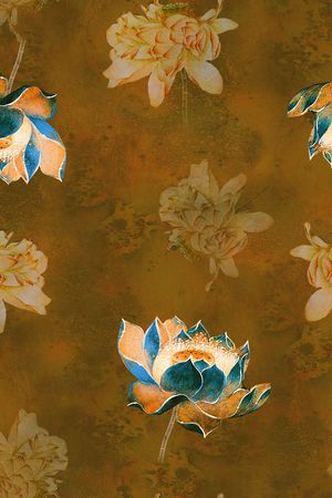 荷花印花华亿平台图片