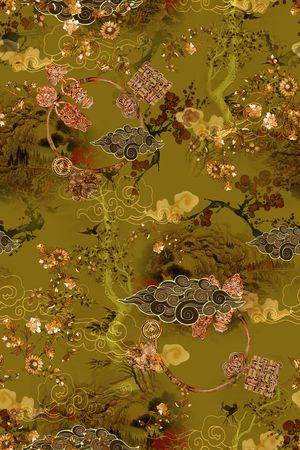 水彩印花华亿平台图片