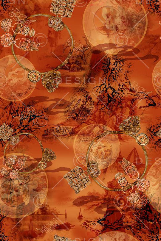 水彩印花华亿平台图片