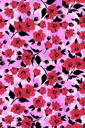 扎染华亿平台印花华亿平台图片