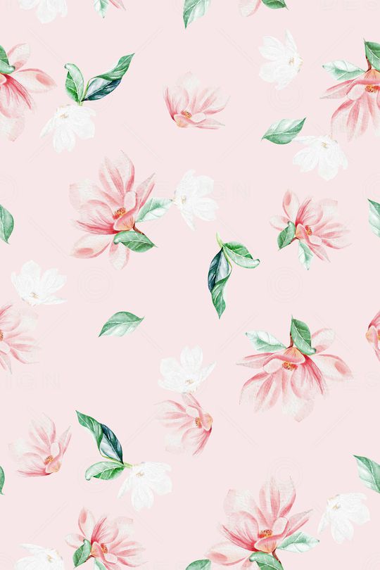 清爽底花卉印花华亿平台图片