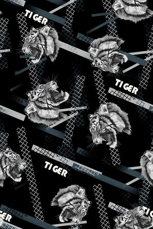 几何印花华亿平台图片