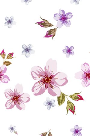 茉莉花印花华亿平台图片