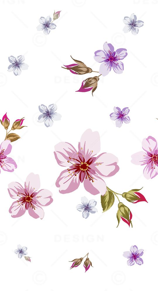 茉莉花印花华亿平台图片