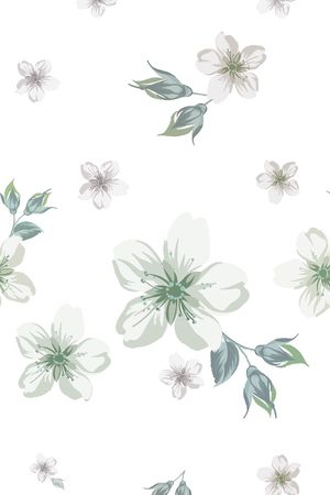 茉莉花印花华亿平台图片