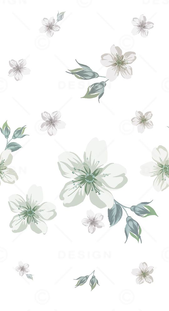 茉莉花印花华亿平台图片