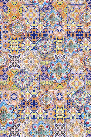 复古印花华亿平台图片