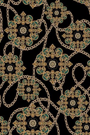 链条印花华亿平台图片