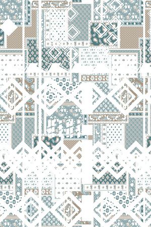 几何印花华亿平台图片