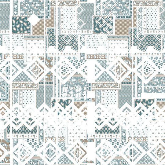 几何印花华亿平台图片