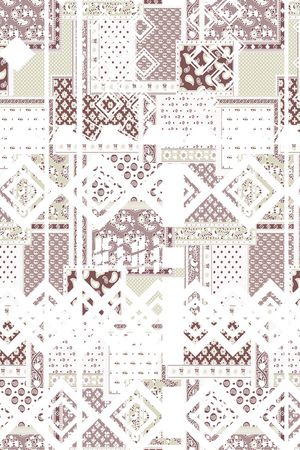 几何印花华亿平台图片