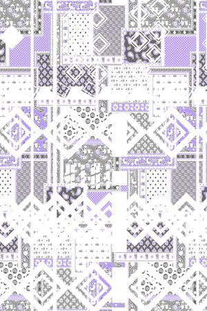 几何印花华亿平台图片