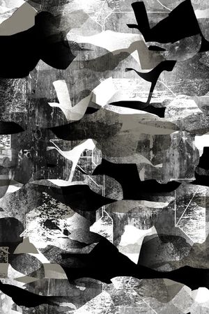 几何印花华亿平台图片