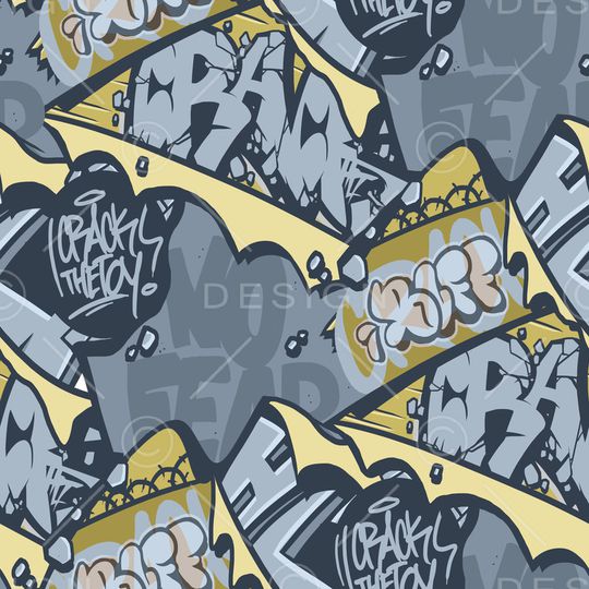 涂鸦印花华亿平台图片