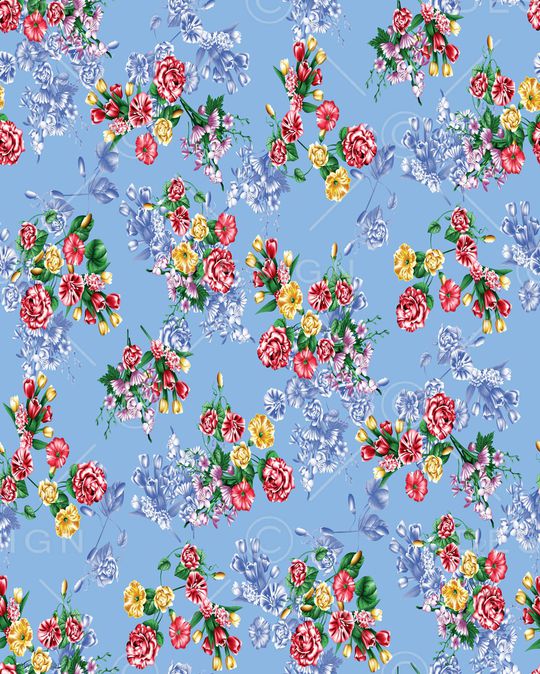 绿植树叶印花华亿平台图片