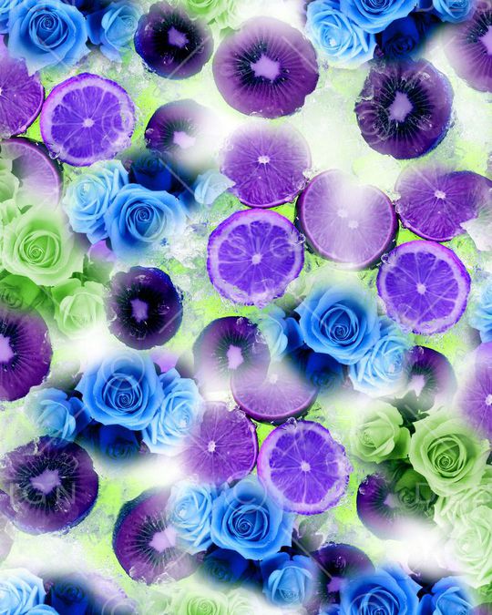 紫色印花华亿平台图片