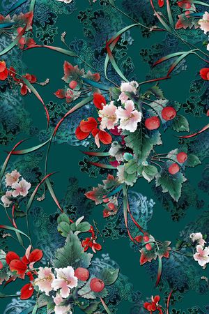 渐变印花华亿平台图片