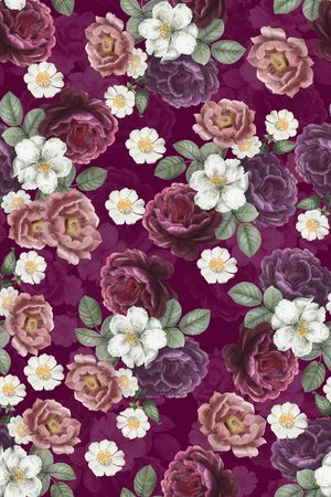 绿植树叶印花华亿平台图片