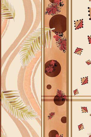 绿植树叶印花华亿平台图片