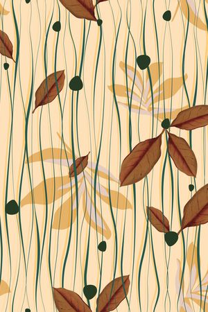 绿植树叶印花华亿平台图片