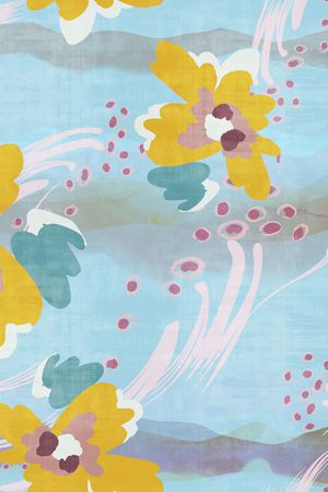 绿植树叶印花华亿平台图片