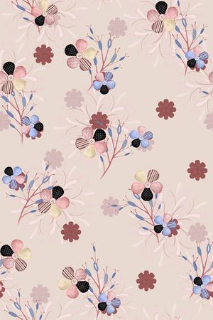 装饰花卉印花华亿平台图片