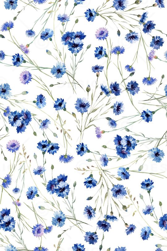 清爽底花卉印花华亿平台图片