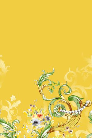 定位花印花华亿平台图片