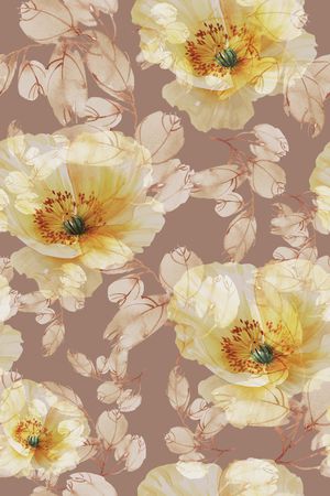 复古印花华亿平台图片