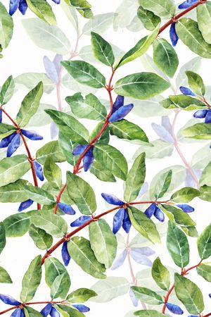 绿植树叶印花华亿平台图片