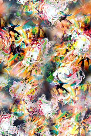 扎染华亿平台印花华亿平台图片